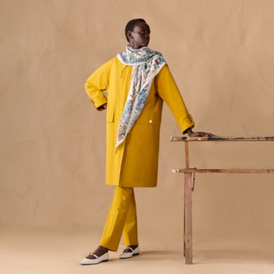 ❤お得なお品❤クリーニング済み カシミヤマフラー ブルーｘライトブルー エルメス カシミヤマフラー 《レクトヴェルソ》 | Hermès - エルメス-公式